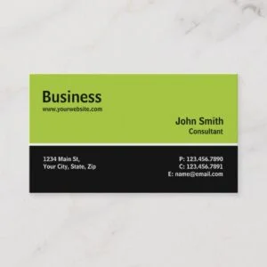 Professional Modern Plain Simple Computer Repair Business Card