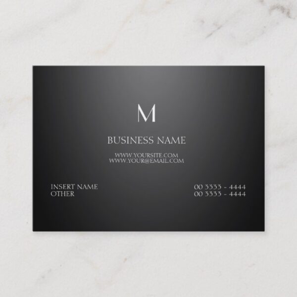 Professional Parisian Elegant Business Card