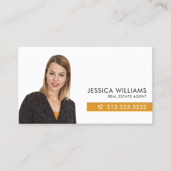 Professional Photo Real Estate Business Card