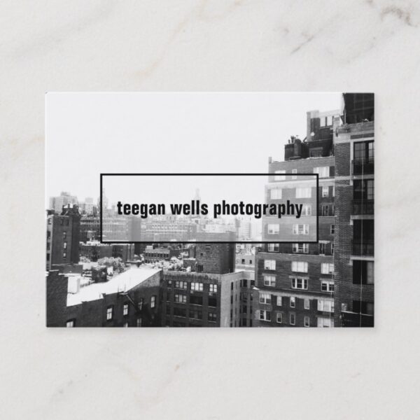 Professional Photography  Photographer Photo Card