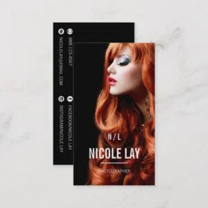 ★ Profile Headshot Custom Business Card ★