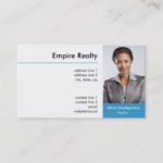 Real Estate Agent Horizontal) – Customize Color &  Business Card