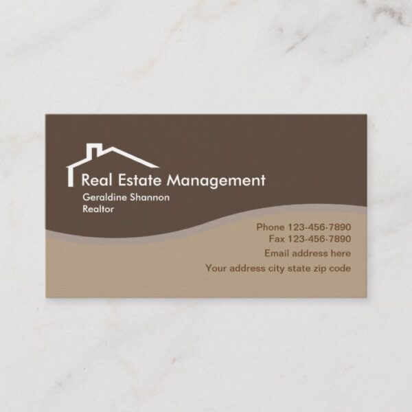 Real Estate Business Business Card