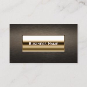 Royal Gold Label Lawyer/Attorney Business Card