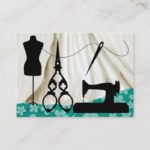 Sewing / Fashion / Seamstress – SRF Business Card
