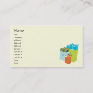 Shopping Bags - Business Business Card