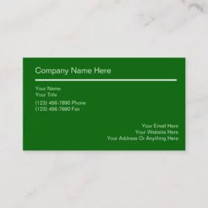 Simple Business Cards