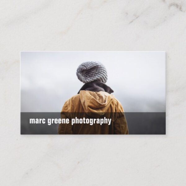 Simple Freelance Photographer Photography Photo Business Card