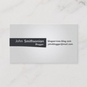 Simple & Sharp Business Card