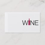 Simple Wine Business Card
