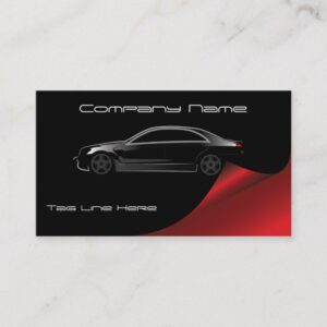 Stylish Modern Automotive Business Card