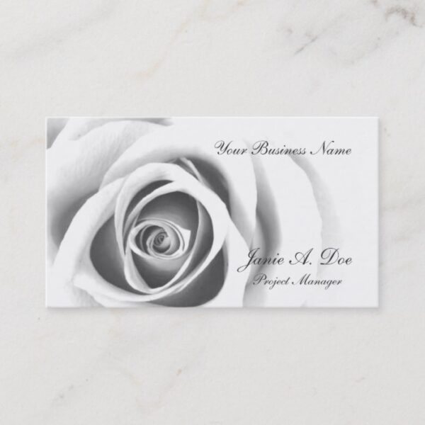 Subtle Rose Business Card
