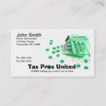 Tax Professional – Accountant – CPA  Business Card