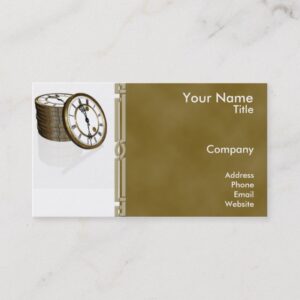 Time is Money Business Card