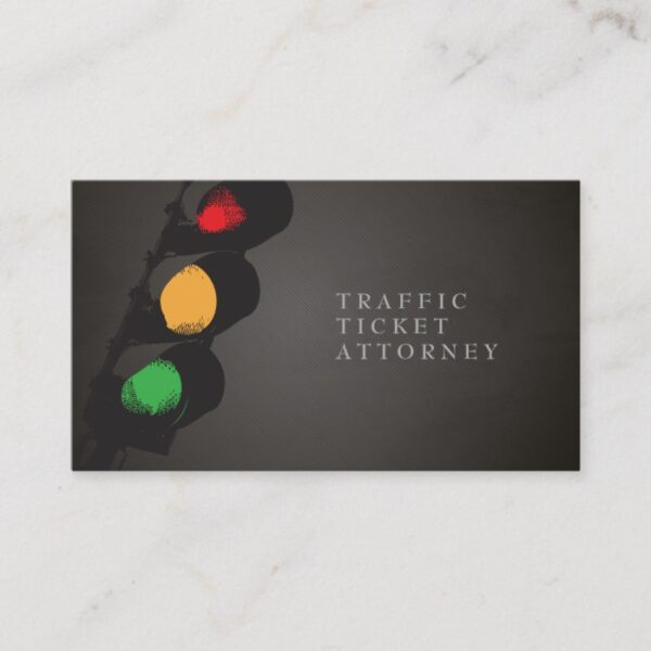 Traffic Ticket Attorney ı Business Card