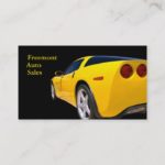 Used Car Dealer Business Card
