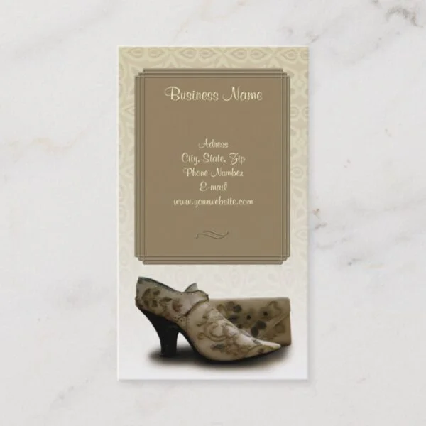 Vintage Fashion Business Card