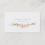 Watercolor Bouquet | Business Cards