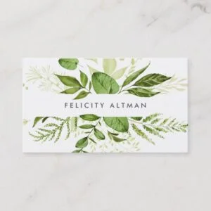 Wild Meadow | Botanical Business Card